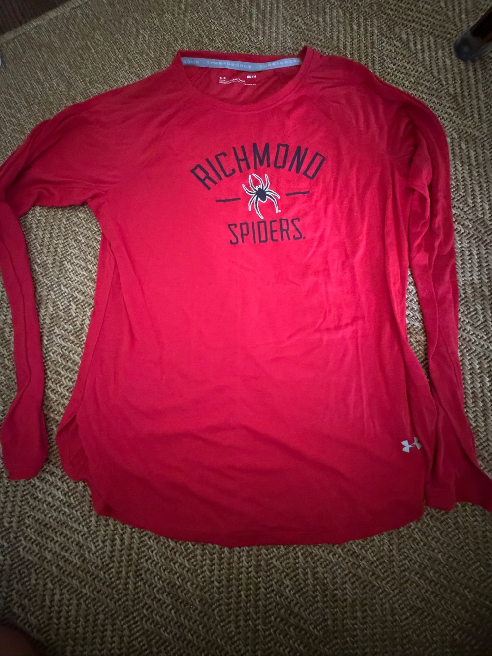 Under Armour Red University of Richmond Spiders Long Sleeve Performance Shirt